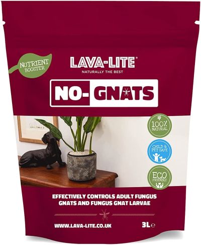 Lava-Lite Natural & Eco Friendly No-Gnats Fungus Gnat Barrier & Fungus Gnat Control 3L
